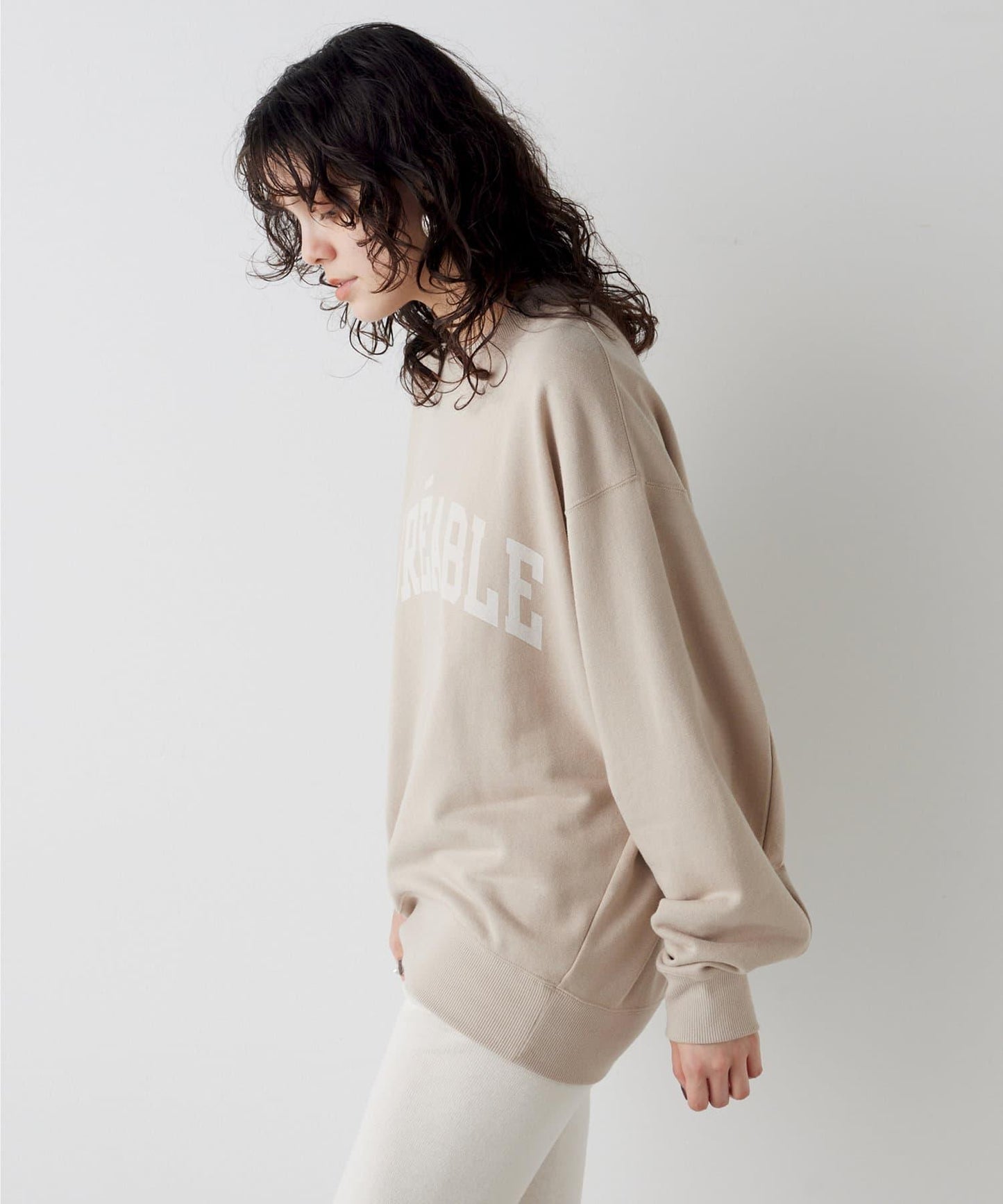 【THE PAUSE】標誌衛衣
