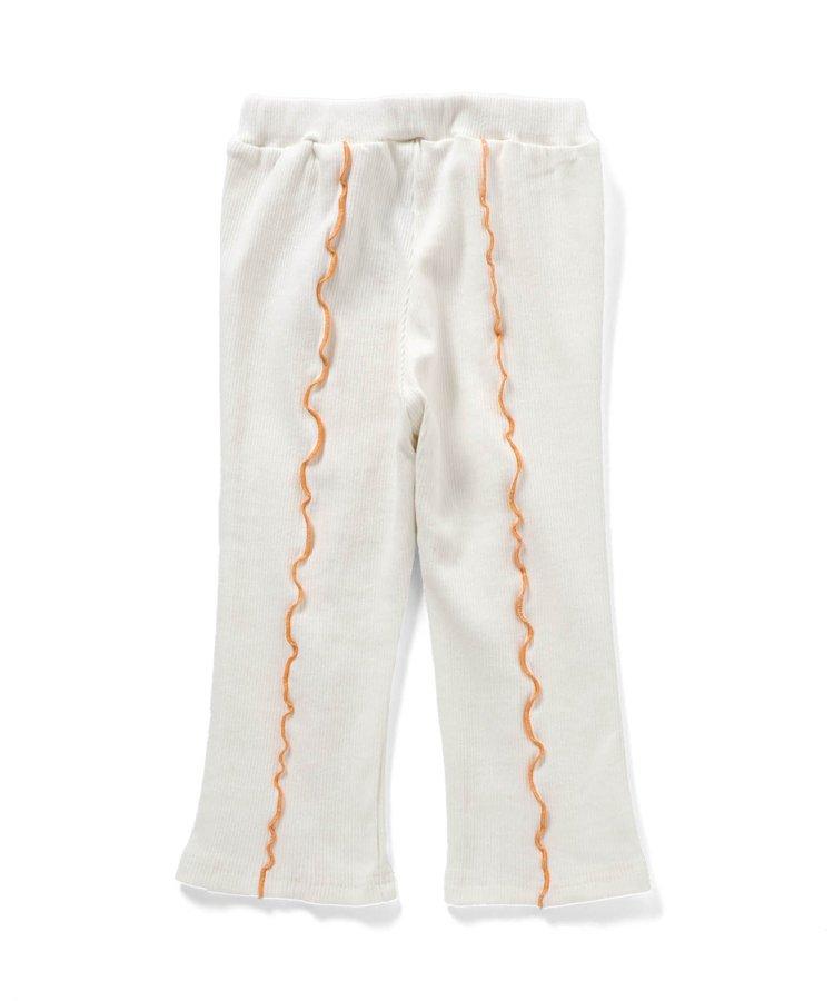 7天風格 心形蓬鬆喇叭褲 10分褲