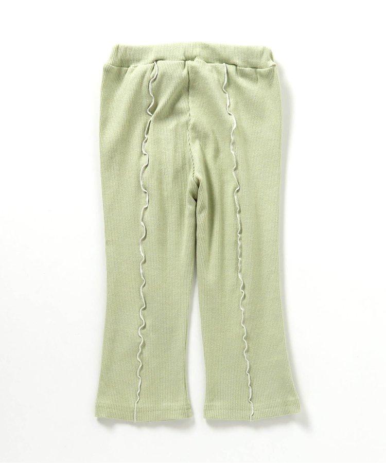 7天風格 心形蓬鬆喇叭褲 10分褲