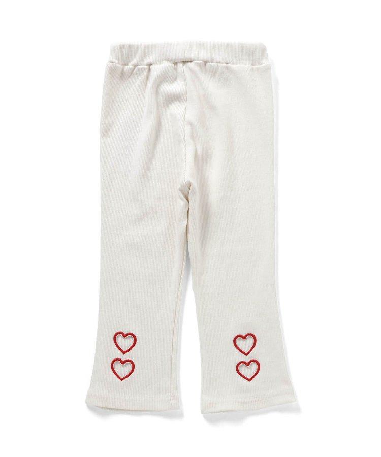 7天風格 心形蓬鬆喇叭褲 10分褲