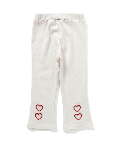 7天風格 心形蓬鬆喇叭褲 10分褲