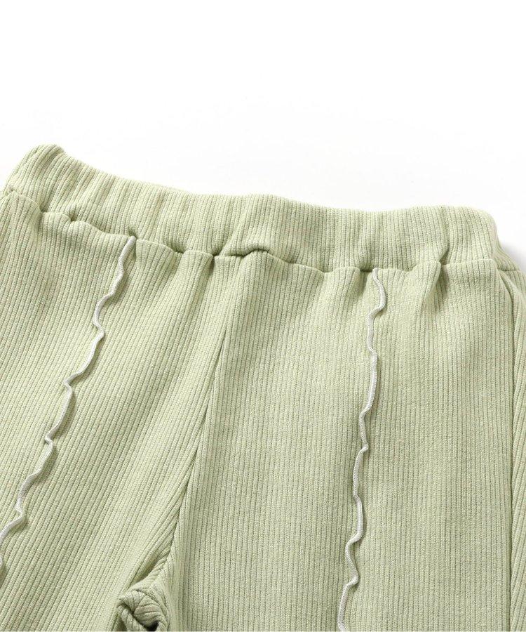 7天風格 心形蓬鬆喇叭褲 10分褲