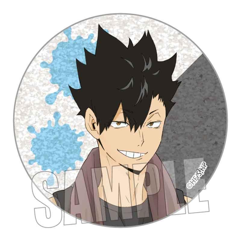 《排球少年》交易閃光鐵罐徽章/游泳池清潔版 【全套裝盒/6個裝】