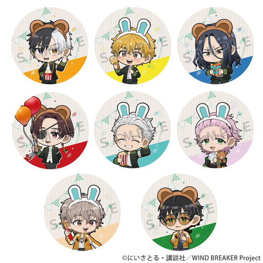 《防風少年》_罐頭徽章(遊樂園/迷你角色) 【箱裝/8個裝】