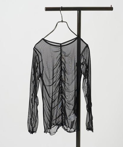 雙層蕾絲短T-shirt