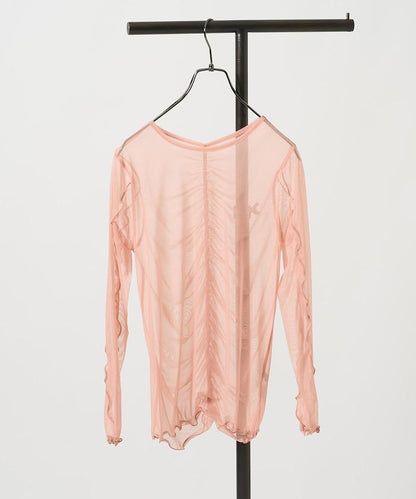 雙層蕾絲短T-shirt