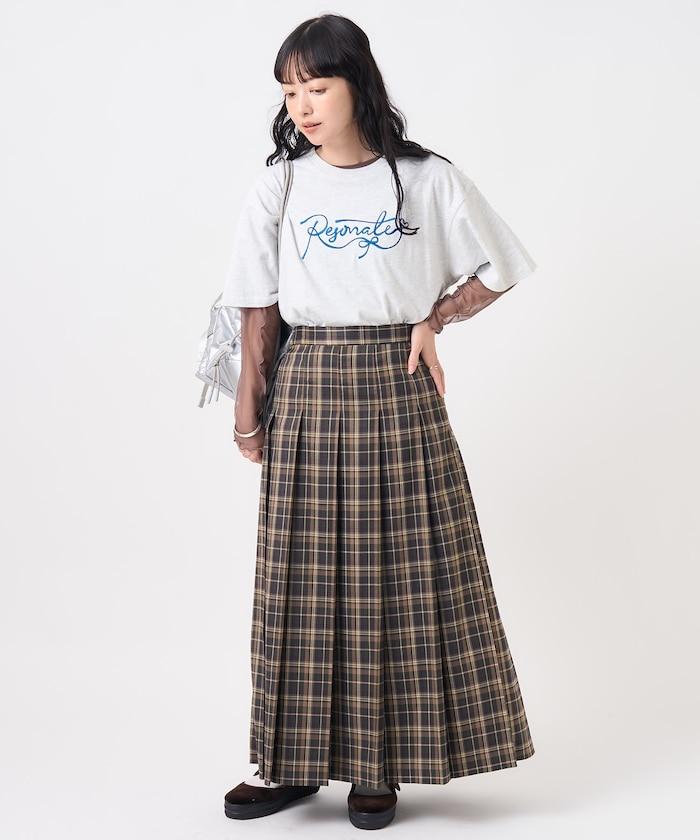 雙層蕾絲短T-shirt