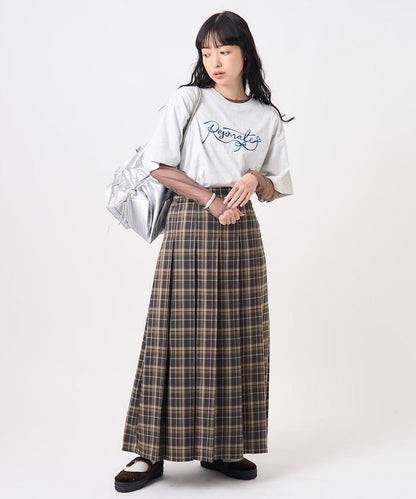 雙層蕾絲短T-shirt