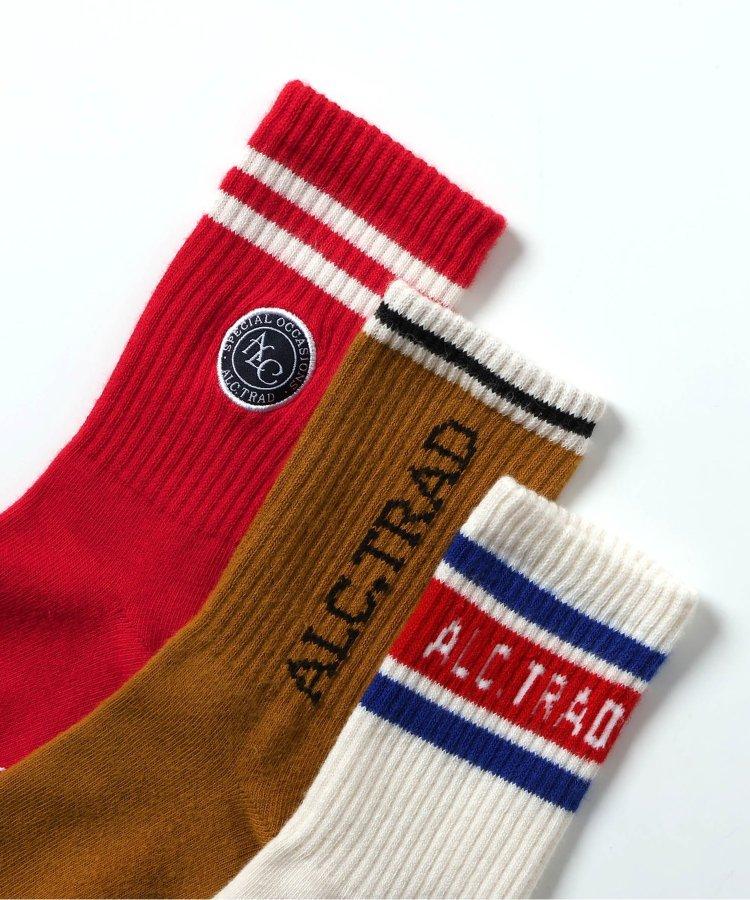 3P套裝 基礎logo襪子