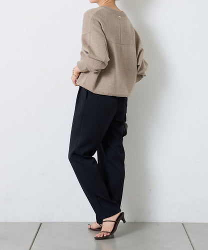 【可手洗】拉鍊衛衣風針織衫