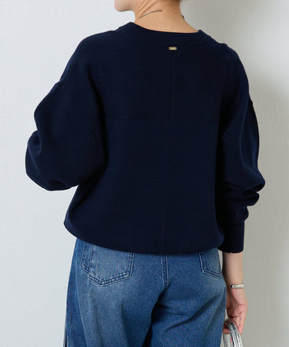 【可手洗】拉鍊衛衣風針織衫