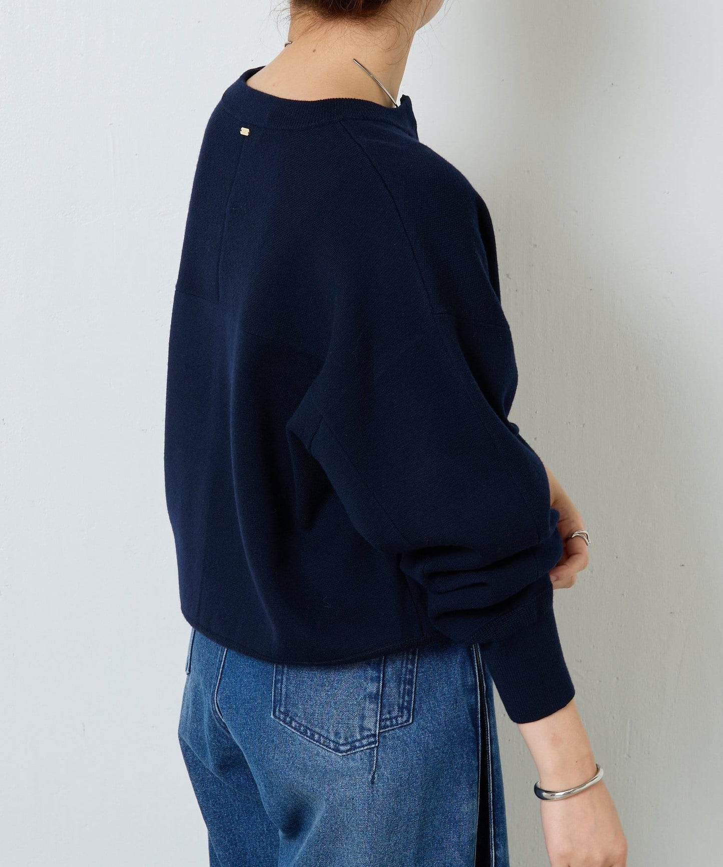 【可手洗】拉鍊衛衣風針織衫