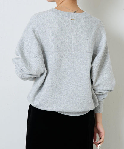 【可手洗】拉鍊衛衣風針織衫