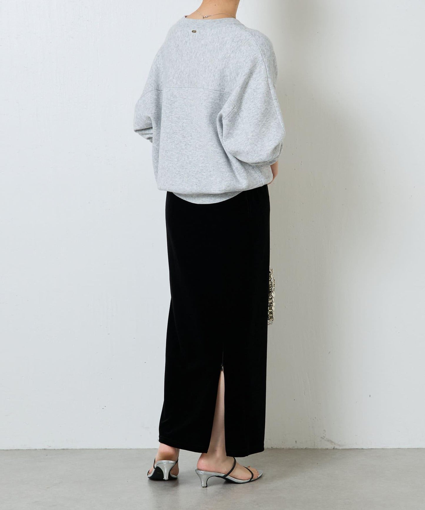 【可手洗】拉鍊衛衣風針織衫