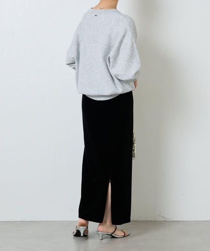 【可手洗】拉鍊衛衣風針織衫