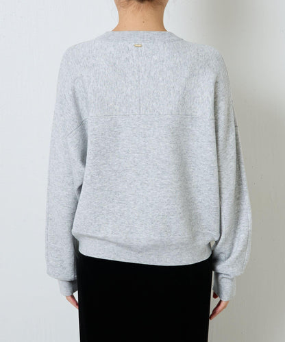 【可手洗】拉鍊衛衣風針織衫