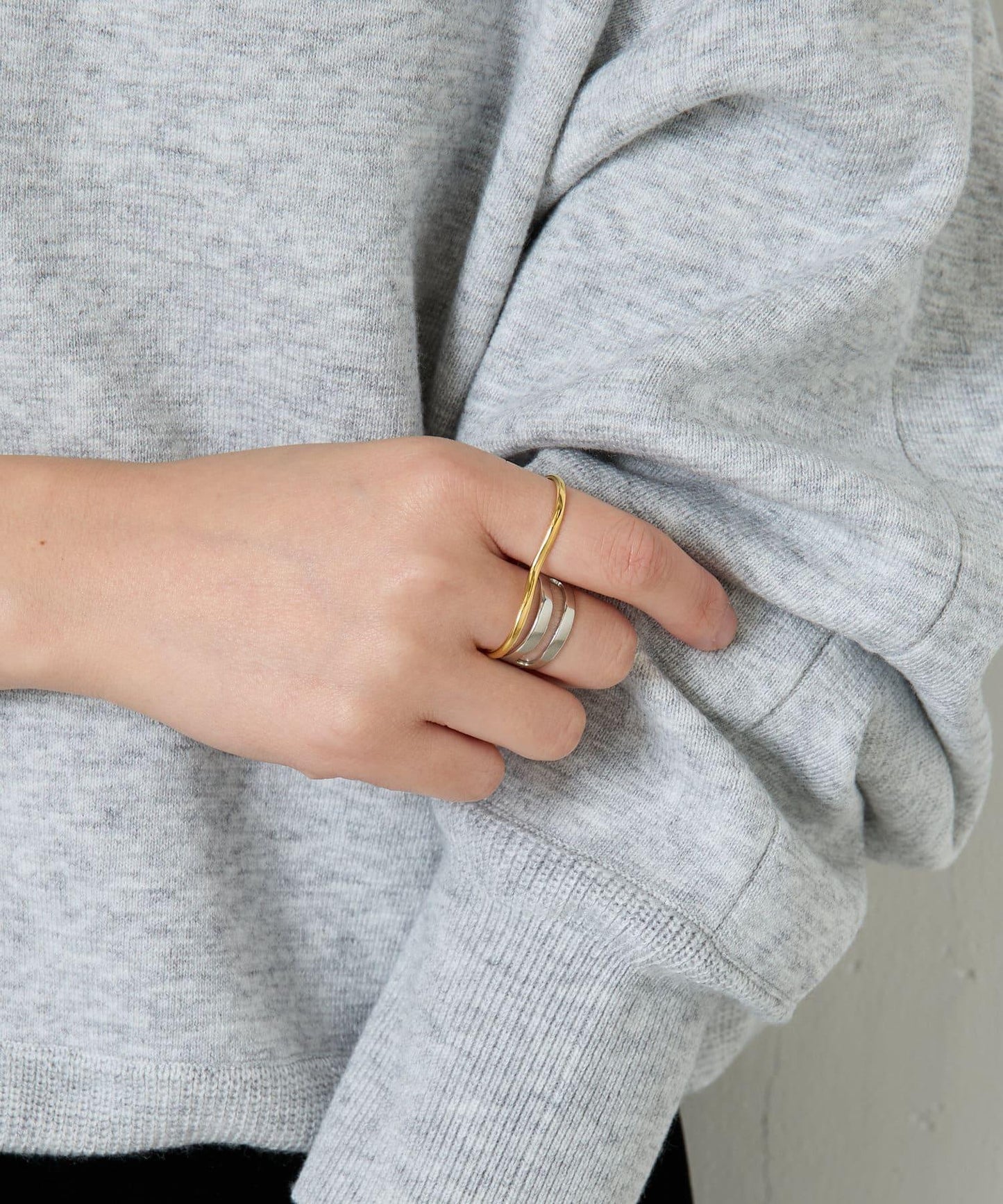 【可手洗】拉鍊衛衣風針織衫