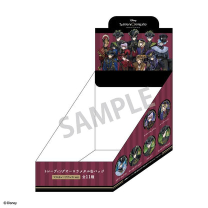 《迪士尼》扭曲仙境_交易奧羅拉金屬罐徽章/化妝舞會禮服版 【整盒／11個裝】