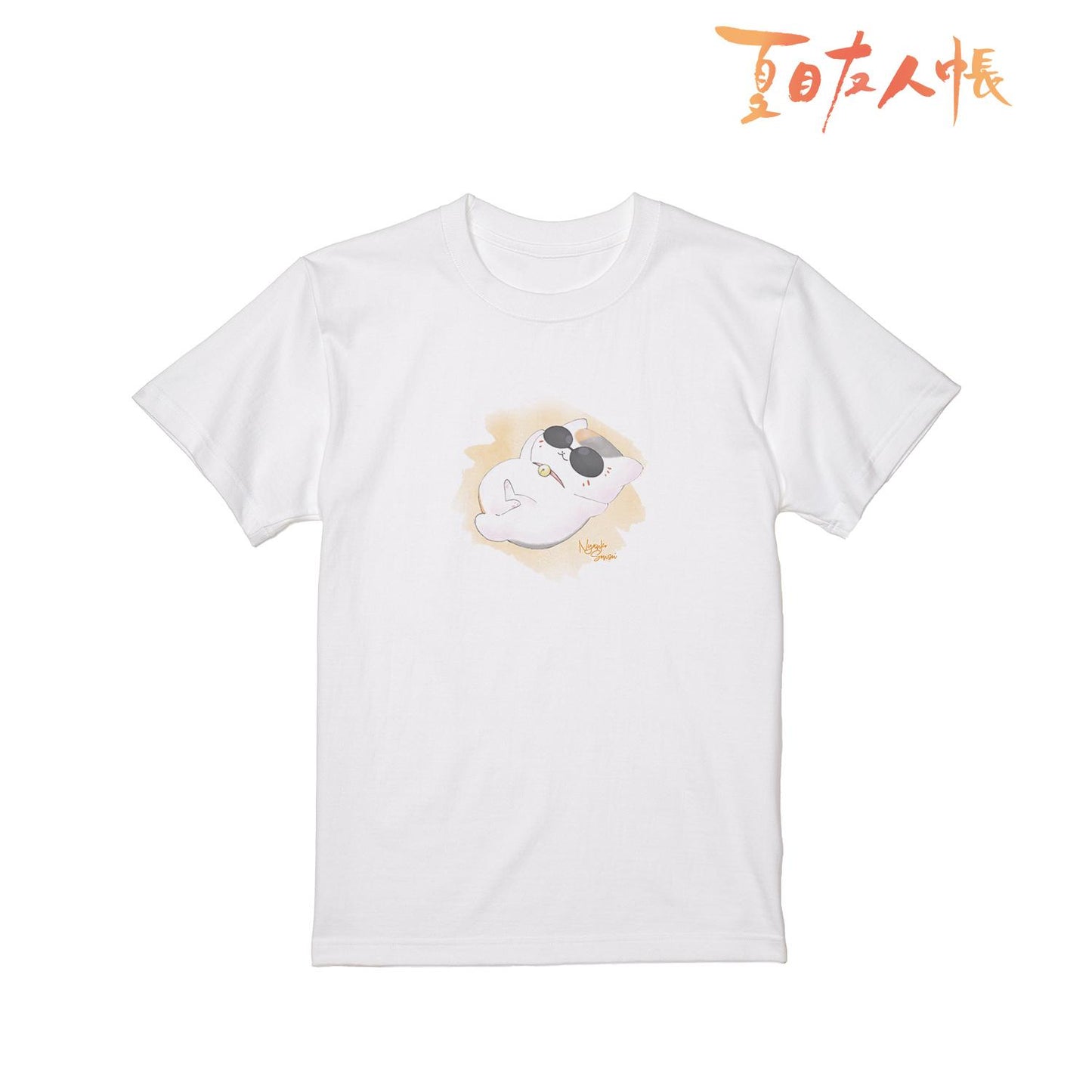 《夏目友人帳》_(尺碼/XXL)_貓老師 變形Ani-Art T恤 橙色男士