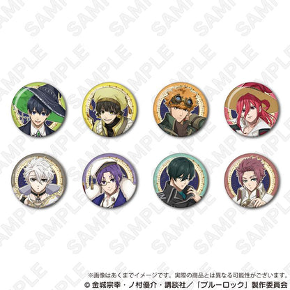 《藍色監獄》交易罐徽章 魔法師版 【箱裝/8個裝】