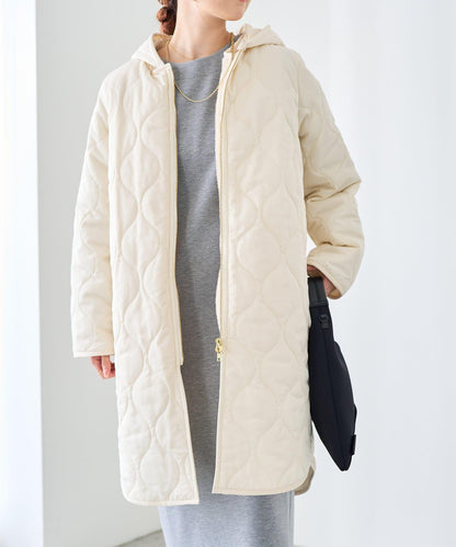 "可拆卸外套" 馬甲+中長款拼接棉服"