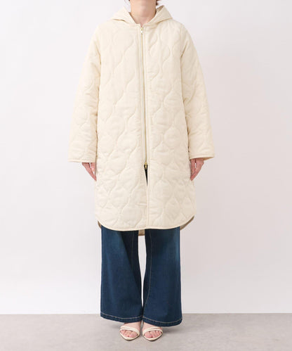"可拆卸外套" 馬甲+中長款拼接棉服"