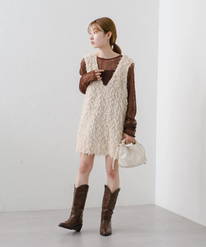 【2024AW】長款羽絨馬甲