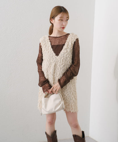 【2024AW】長款羽絨馬甲