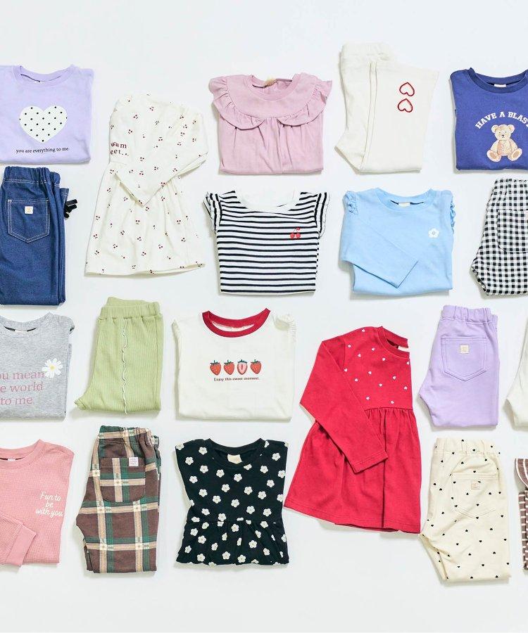 7天風格 心形蓬鬆喇叭褲 10分褲