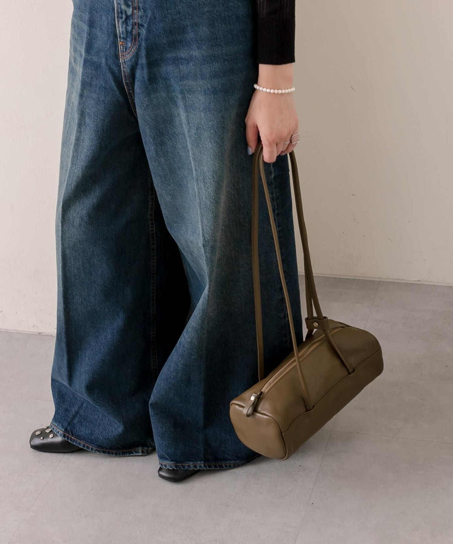 《韓國發/本革/潮流》【YURT(尤爾特)】TOMM盒子肩揹包