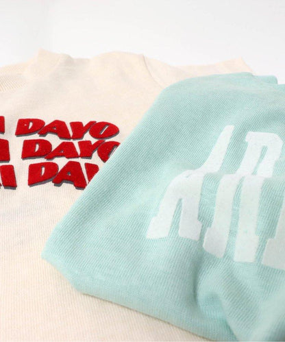 3色3款logo短袖T恤