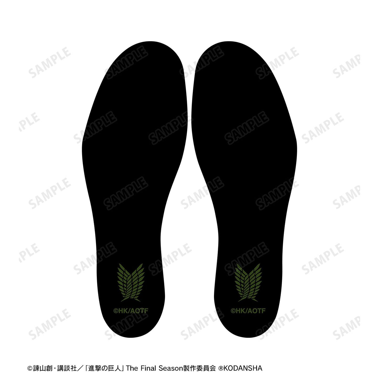 《進擊的巨人》- 調査兵団 長筒橡膠靴 男女皆宜尺寸/26.0厘米