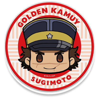 《黃金神威》_Q彈卡通亞克力杯墊A[杉元佐一]