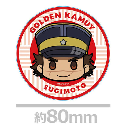 《黃金神威》_Q彈卡通亞克力杯墊A[杉元佐一]