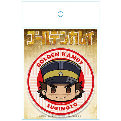 《黃金神威》_Q彈卡通亞克力杯墊A[杉元佐一]