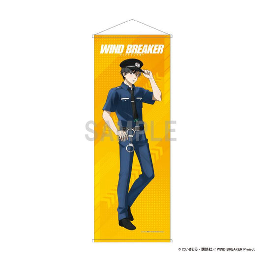 《防風少年》_窄幅掛毯 櫻花 遙 警察版