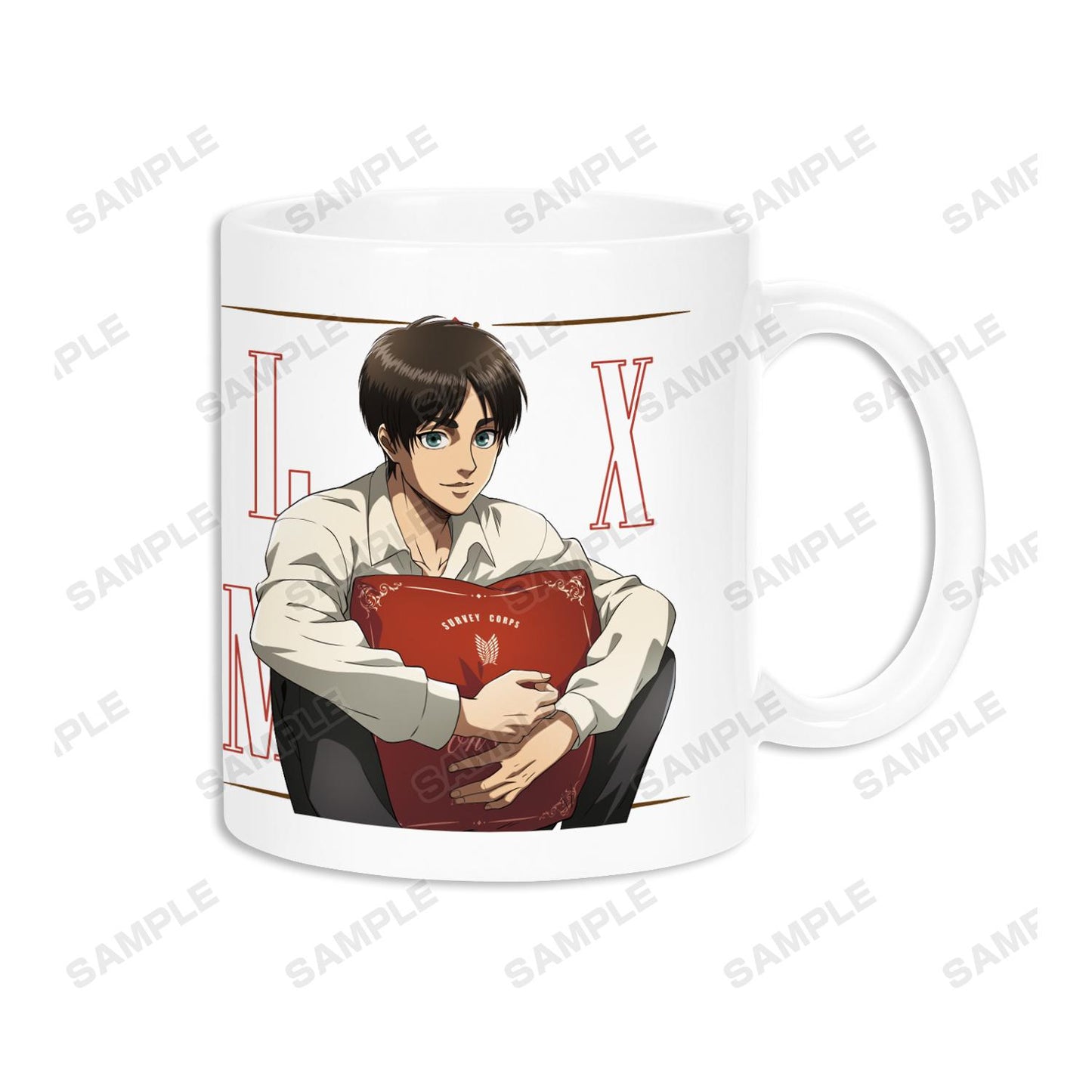 《進擊的巨人》描繪插圖 艾倫 放鬆版 馬克杯