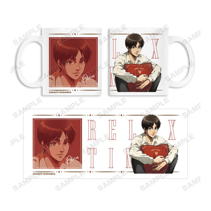 《進擊的巨人》描繪插圖 艾倫 放鬆版 馬克杯