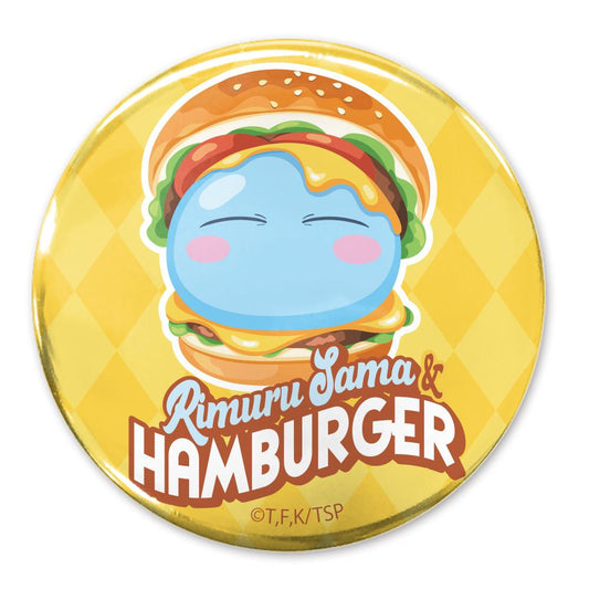 《關於我轉生成為史萊姆這檔事》- 被漢堡包夾住的利姆魯大人 65mm 罐裝徽章