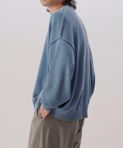 石洗針織衫