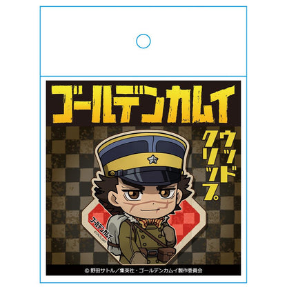《黃金神威》_木製夾子帶安全別針  杉元佐一 樺太編