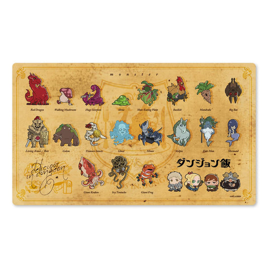 《迷宮飯》- 魔物橡膠墊