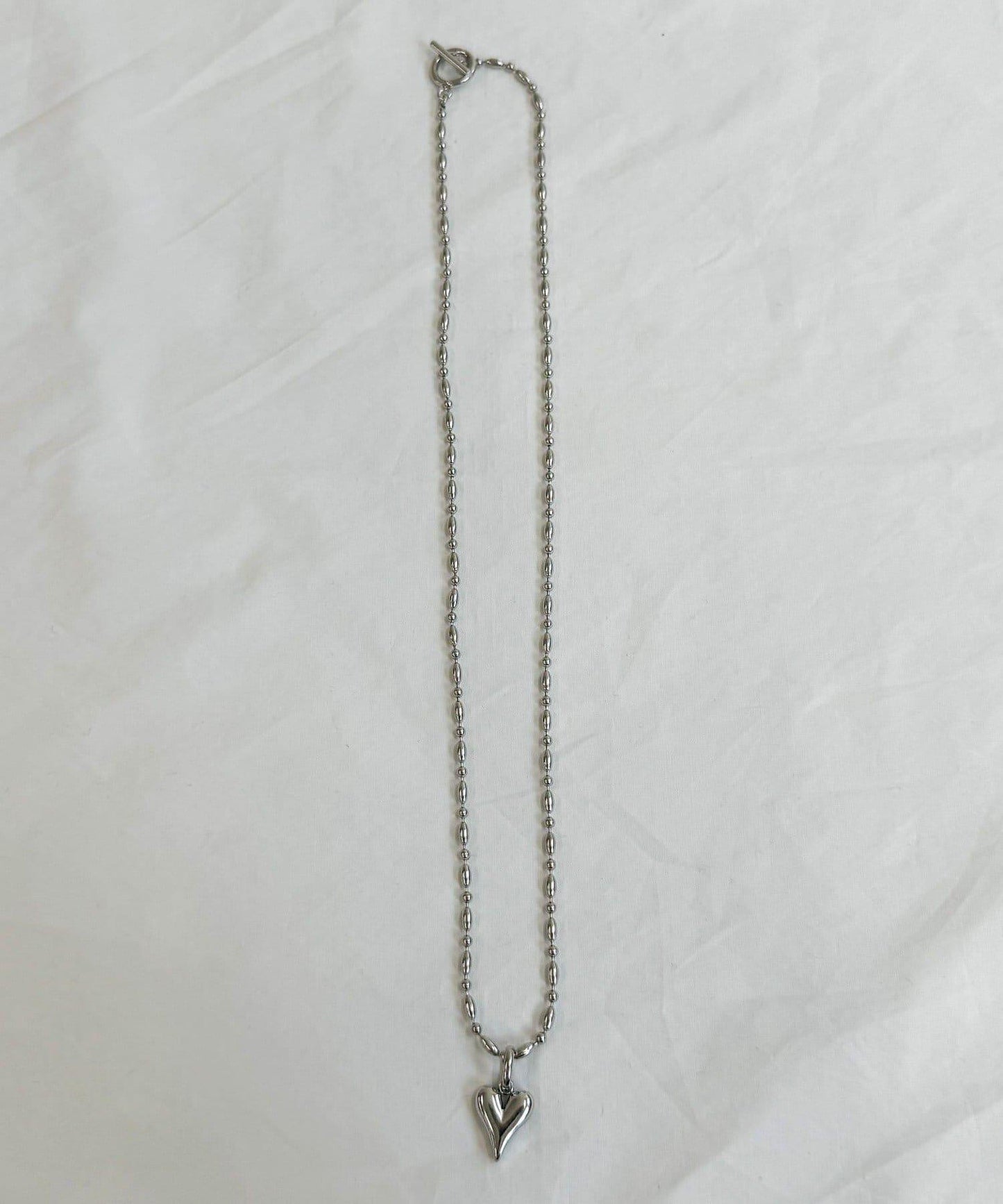 不鏽鋼心形吊墜項鍊