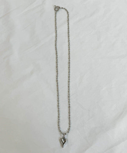 不鏽鋼心形吊墜項鍊
