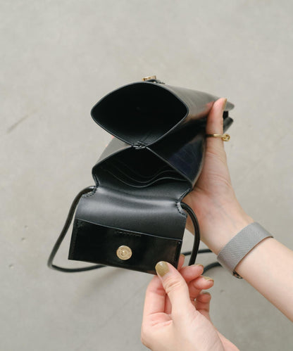 【控制狂】褶皺手機肩揹包