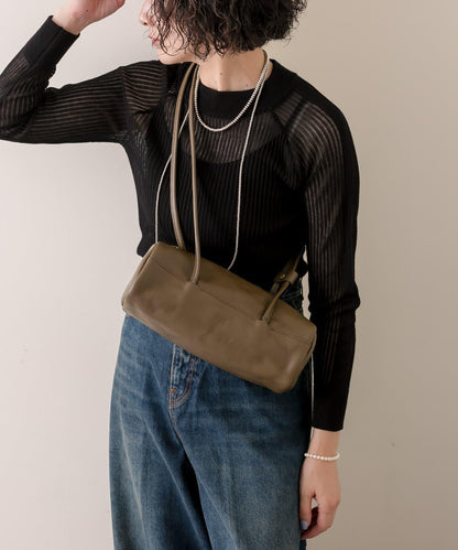 《韓國發/本革/潮流》【YURT(尤爾特)】TOMM盒子肩揹包