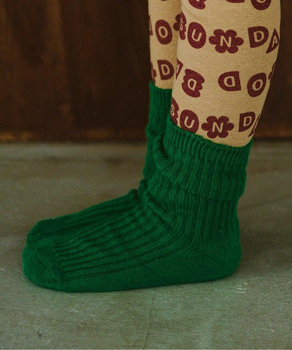 3P套裝 霓虹色條紋襪