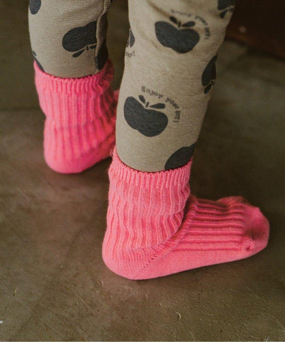 3P套裝 霓虹色條紋襪