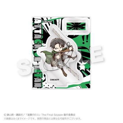 《進擊的巨人》交易迷你亞克力立牌 迷你角色版【全套裝盒/8個裝】