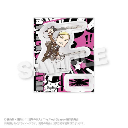 《進擊的巨人》交易迷你亞克力立牌 迷你角色版【全套裝盒/8個裝】